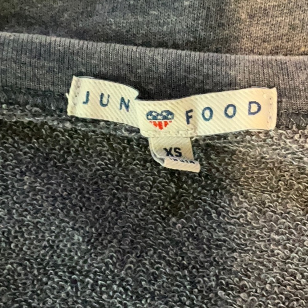 NWOT Junk Food Clothing Burnout Sweatshirt - Picture 4 of 9